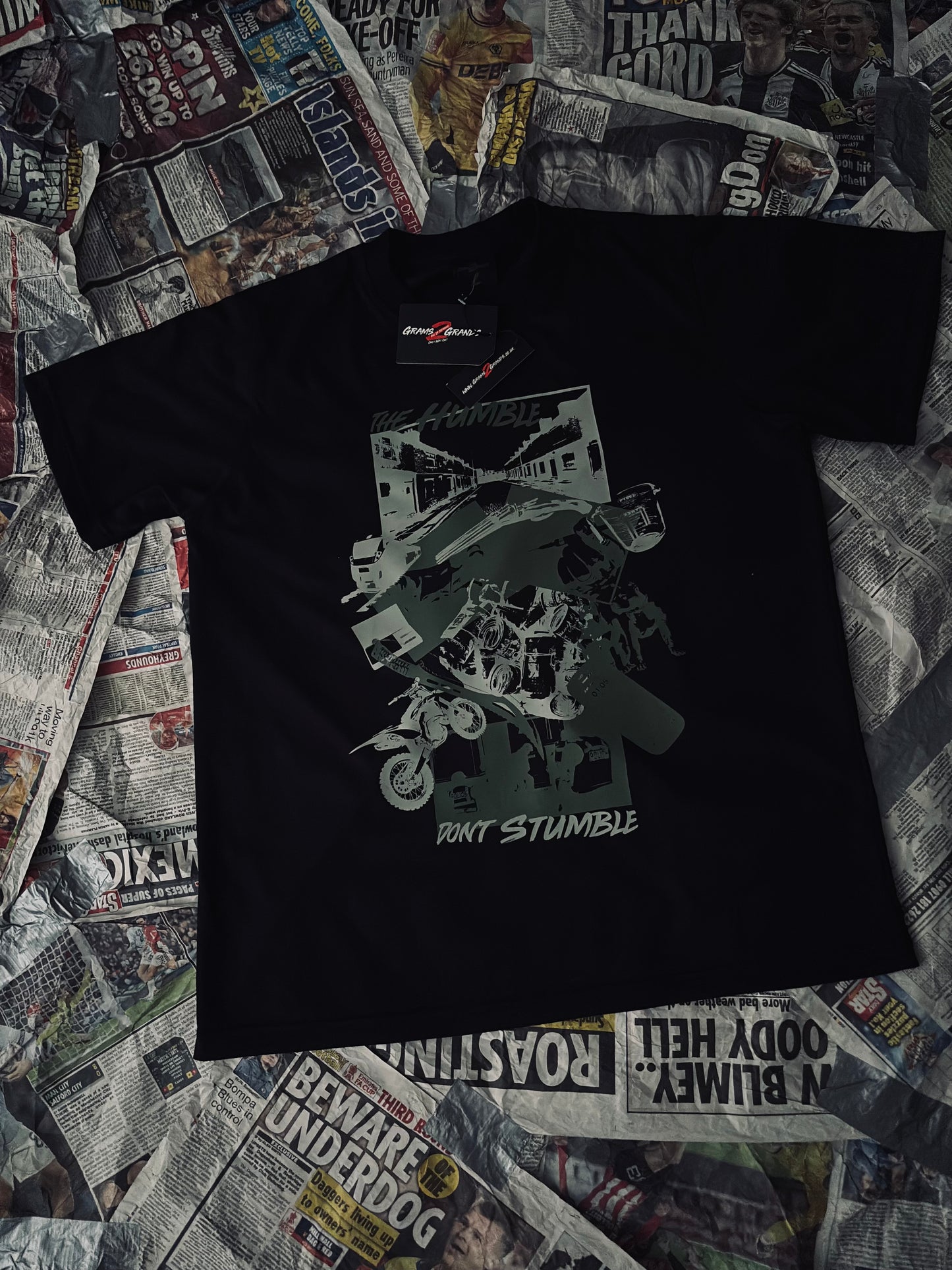 Grams2Grands - “Concrete Jungle” T-shirt