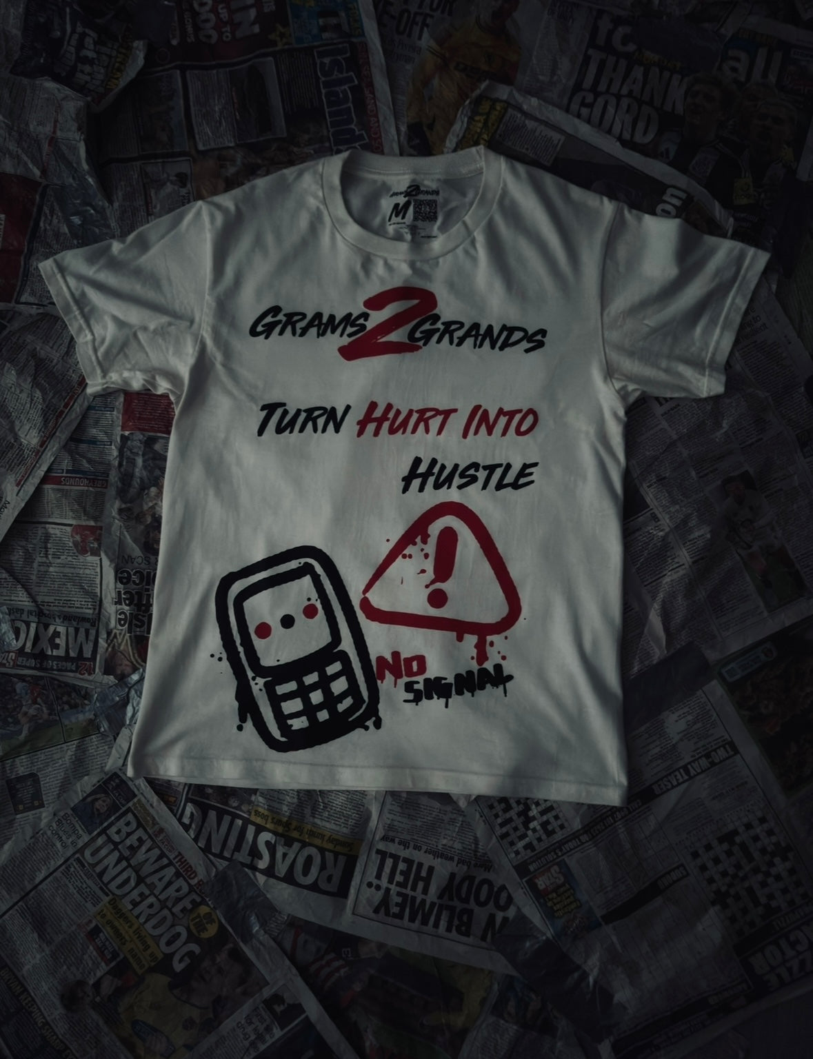 Grams2Grands - “Pain2Paper” T-shirt