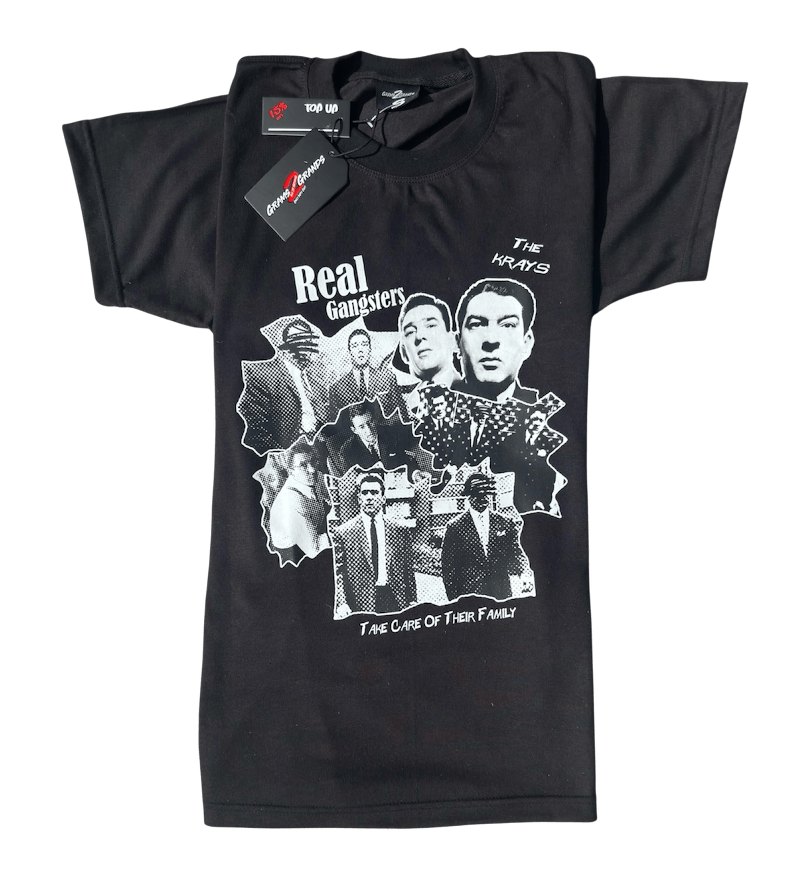 TWINS | BLACK | T-SHIRT - Grams2Grands