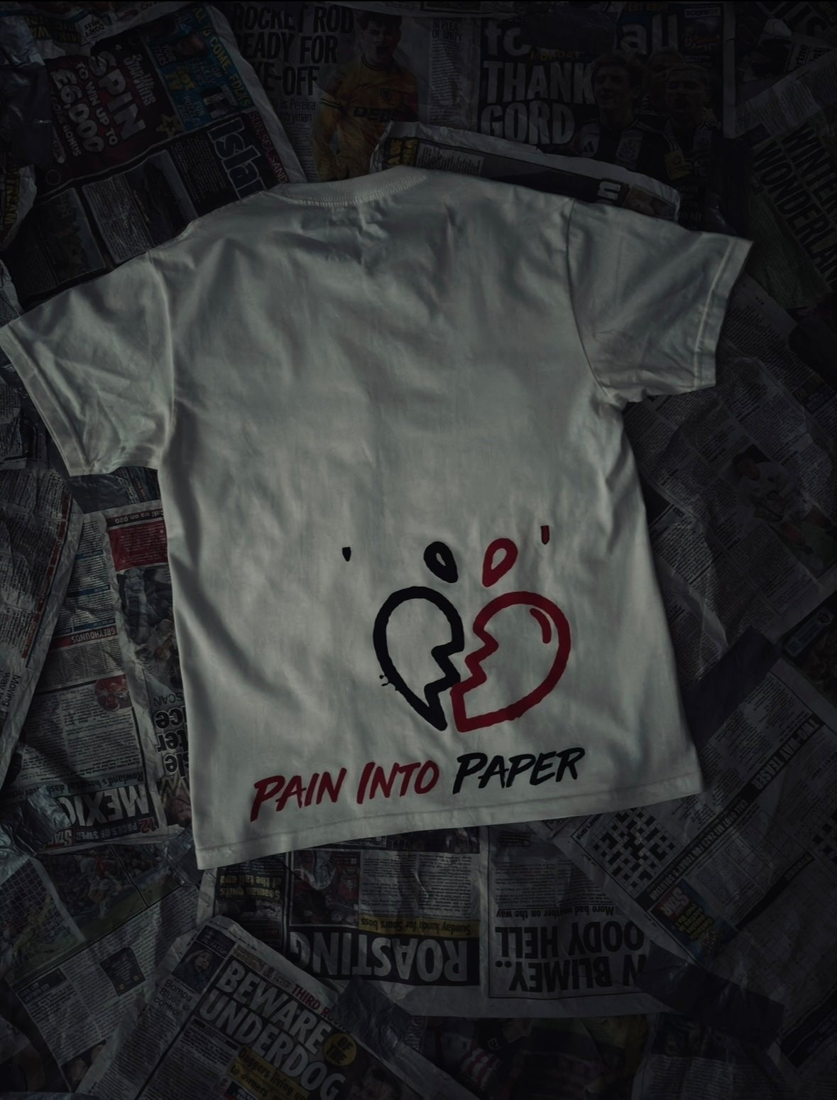 Grams2Grands - “Pain2Paper” T-shirt - Grams2Grands