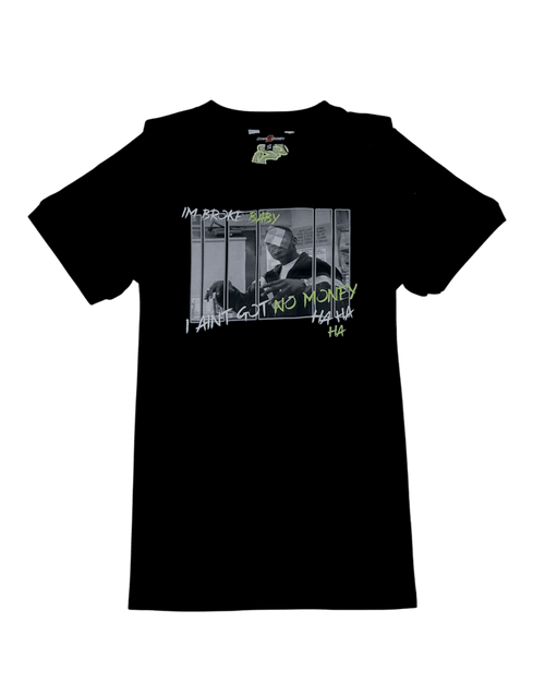 BROKE BABY | BLACK | T - SHIRT - Grams2Grands