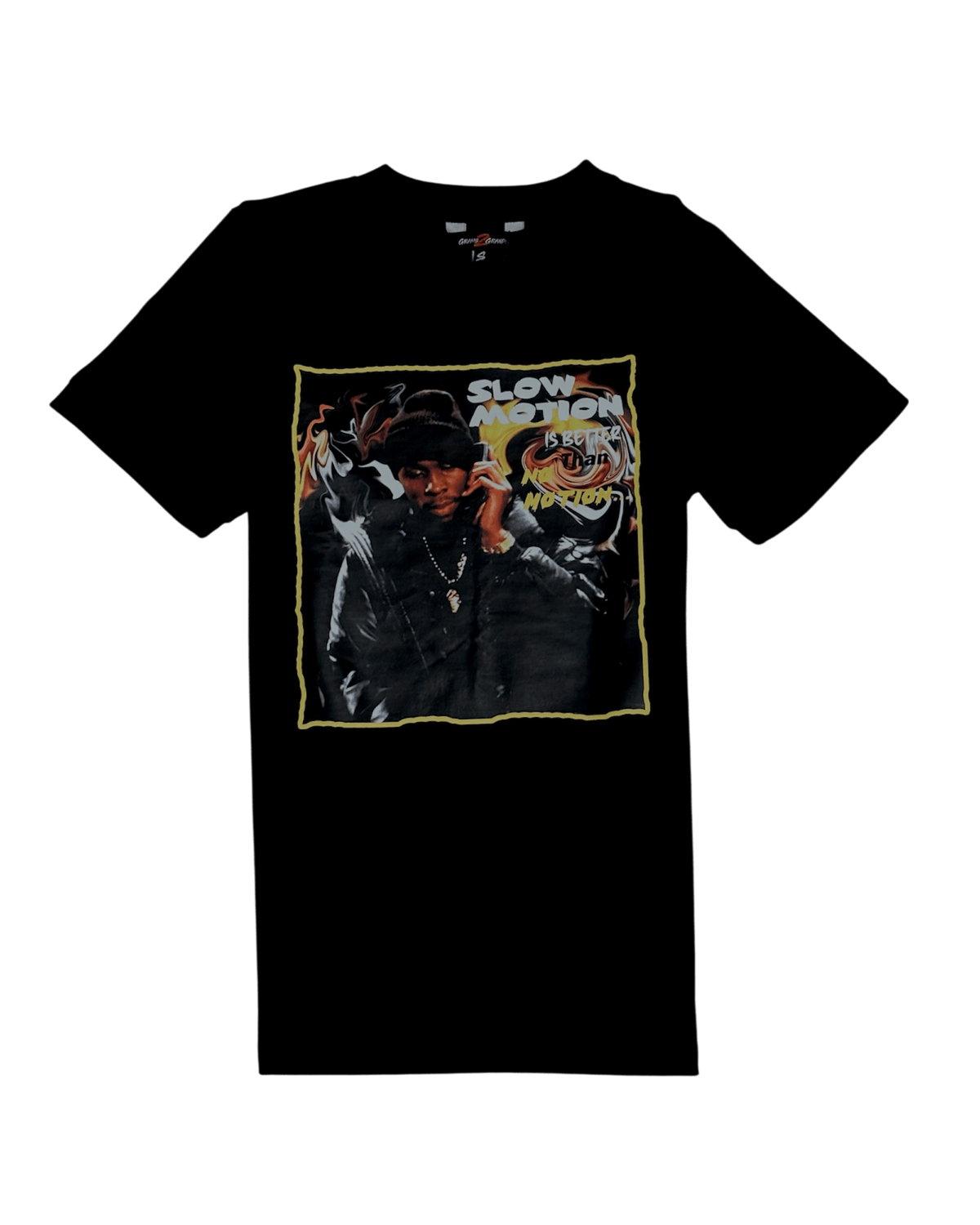 MOTION | BLACK | T-SHIRT - Grams2Grands